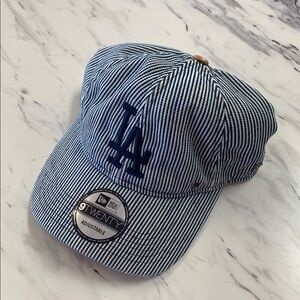 LA dodgers baseball cap pinstripe
